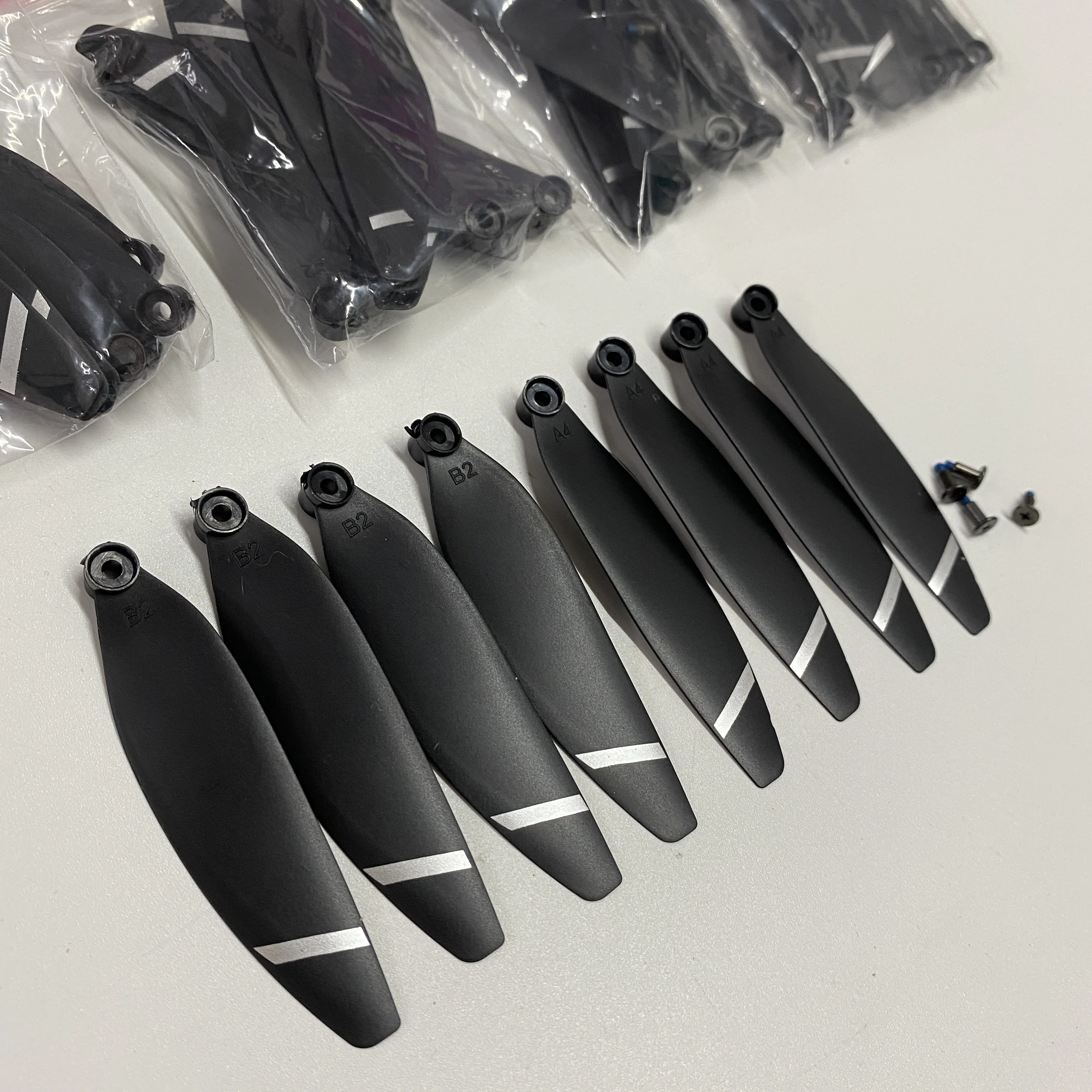 S136 GPS Drone RC Quadcopter Propellers CW CCW Maple Leaf Wing Blades Part Accessory