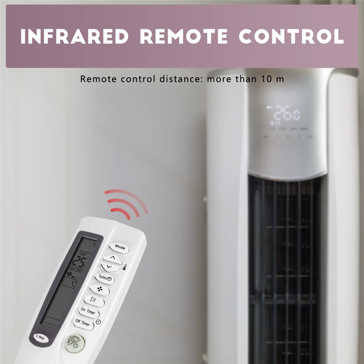 Remote Control For SAMSUNG ARH-447 ARC-426 ARC-477 ARH-420 A/C Air Conditioner