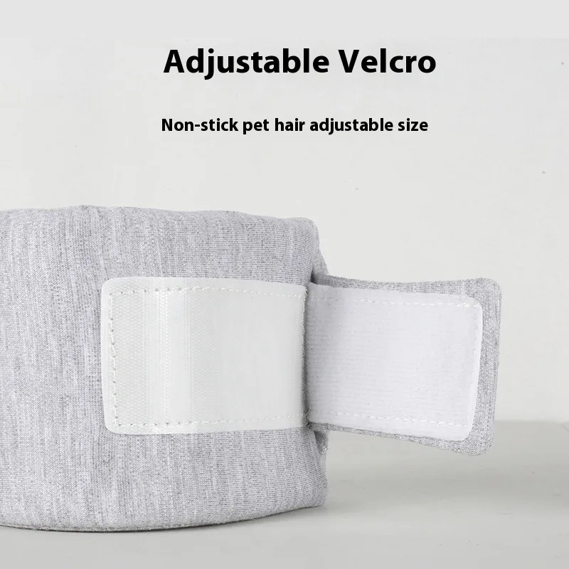 طوق رقبة ناعم للحيوانات الأليفة للكلاب والقطط بعد الجراحة، طوق إلكتروني قابل للتنفس ومضاد لعق العناية بالجروح، بديل مخروطي قابل للتعديل #4