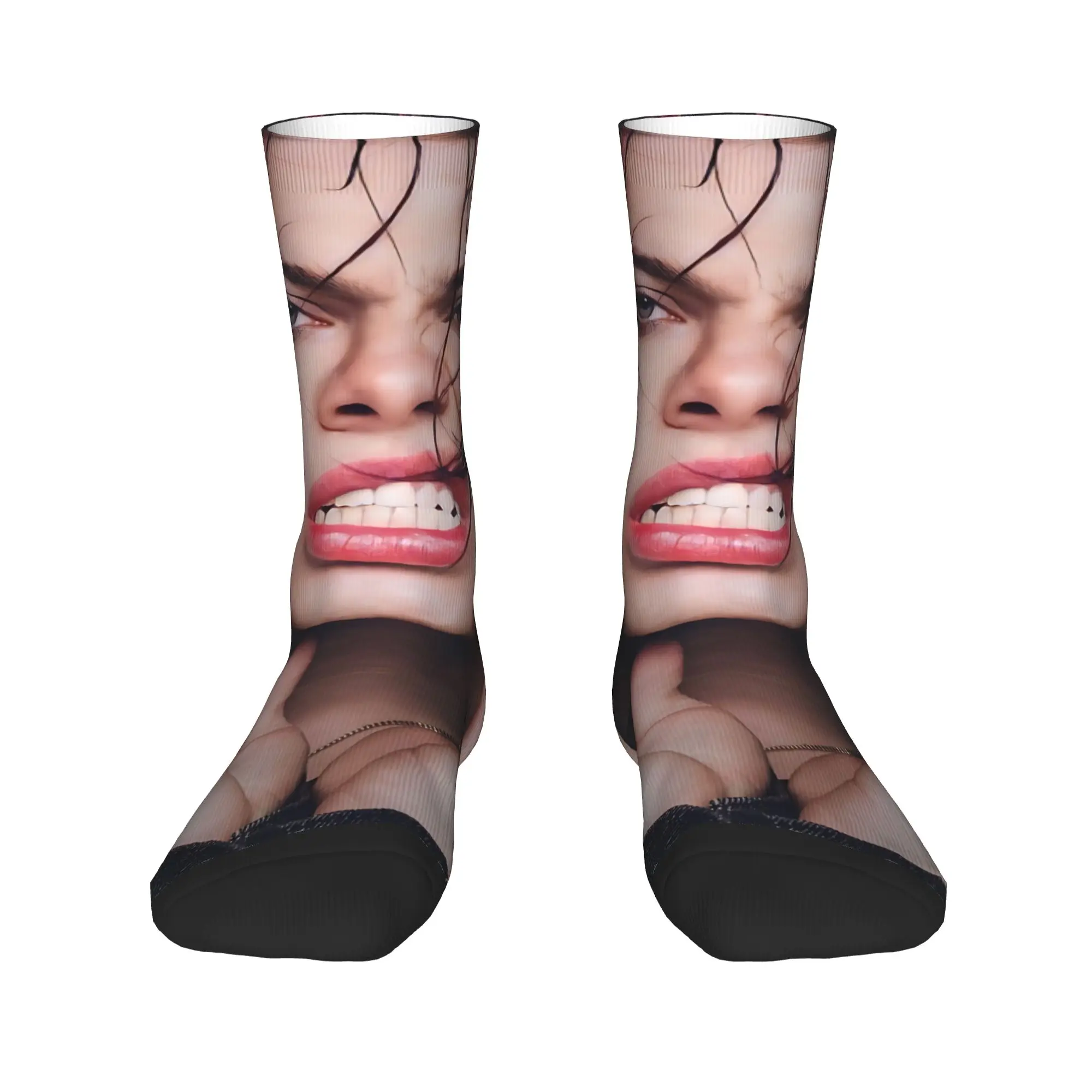 

1 Pair Funny Crazy Sock for Men The Pop Sensibility Hip Hop Harajuku Y-Yungblud Happy Quality Pattern Printed Crew Sock Casual