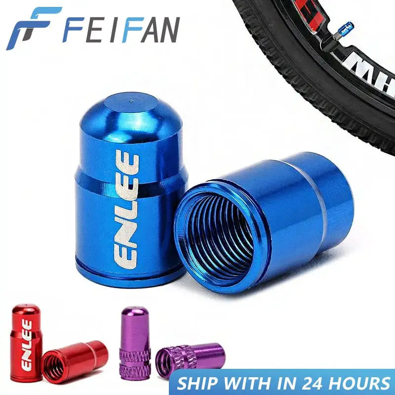 2pcs Bicycle Valve Aluminum Alloy Road MTB Racing Bike Tube Tyre Bicycle Tire Wheel Cycling Accessories French Mouth Valve Cap