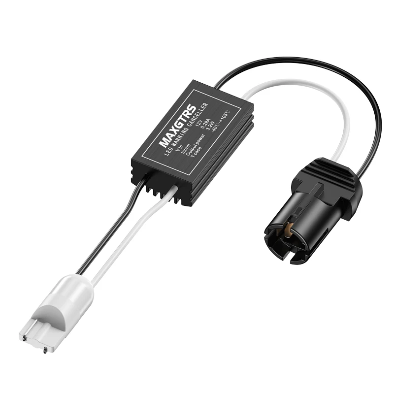 2x Plug-In-Play Auto LED Warnunterdrückung Decoder 501 T10 W5W 194 168 Sockel KEIN Canbus OCB Fehlerlastwiderstand