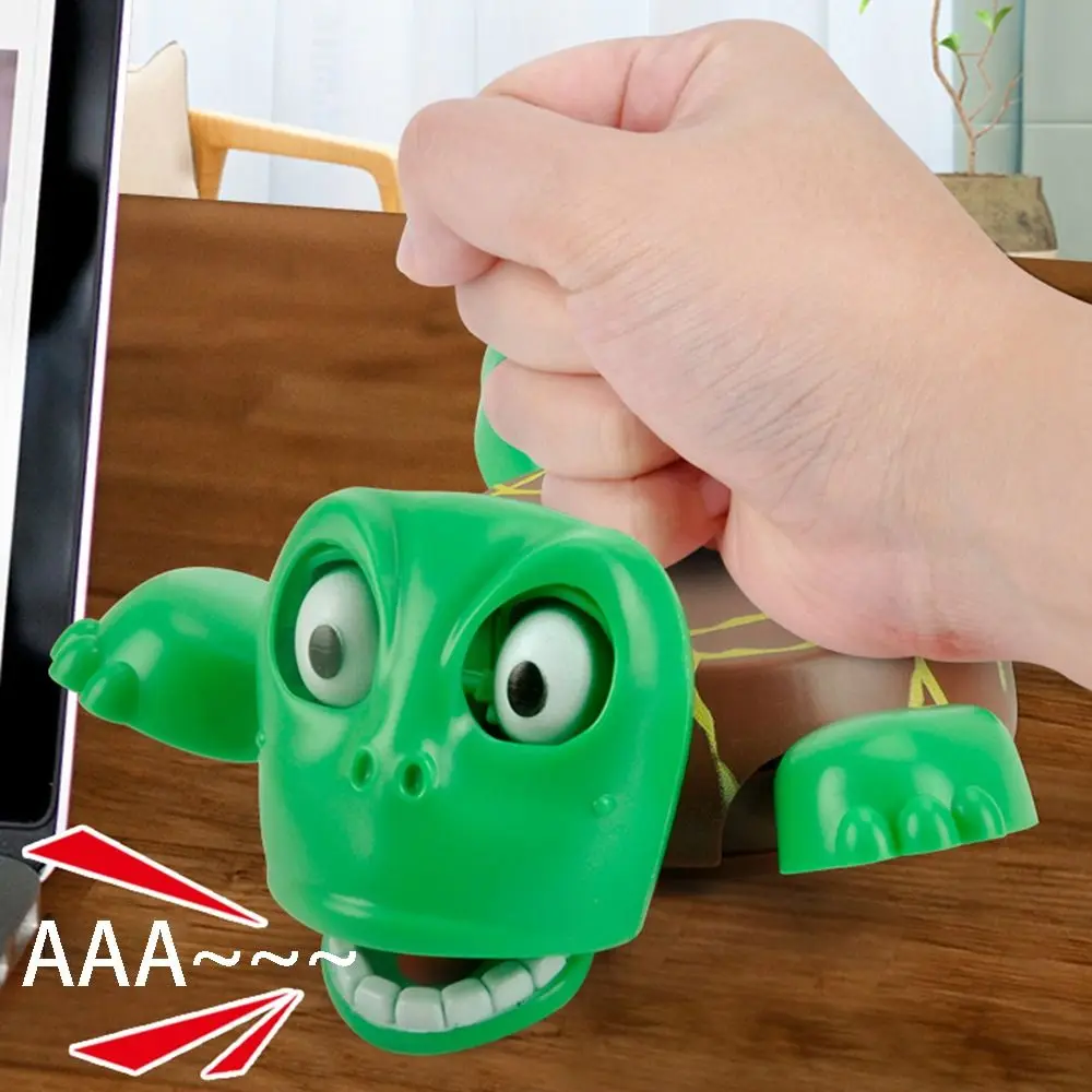 Press To Sound Panicked Turtle Coaster Gaping Eyes Creative Turtle Base Cup Mat Anti-scald Non-slip Tea Cups Coaster Restaurants