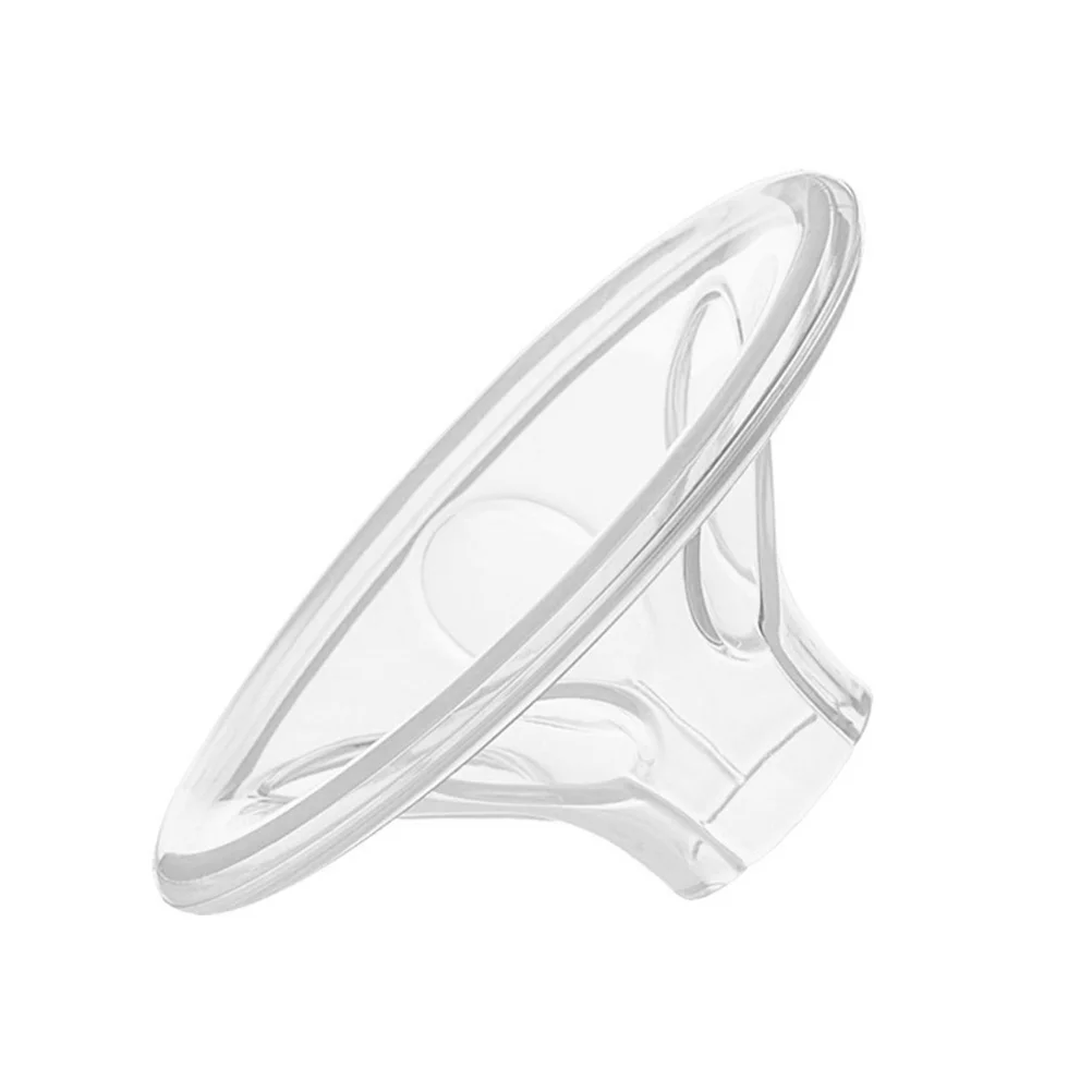 

5Pcs Breast Pump Accessories Silicone Shield Simulation Design Safe for Manual Electric Pump Collecting Milk