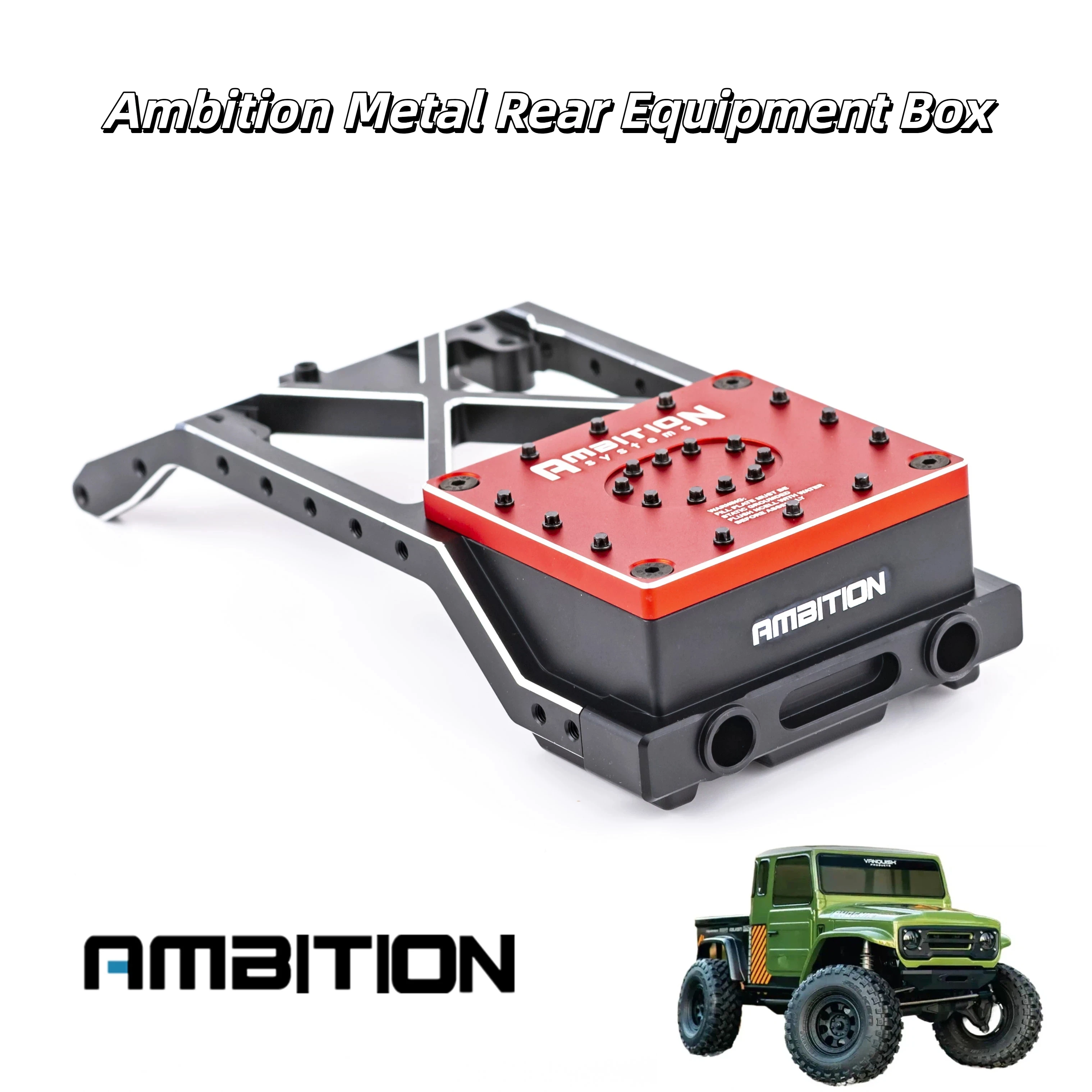 

Алюминиевый кронштейн для электроники Ambition RC (задний) для шасси Vp Vs4 10 Pro Ultra Phoenix, металлическая деталь для модернизации Vps10126