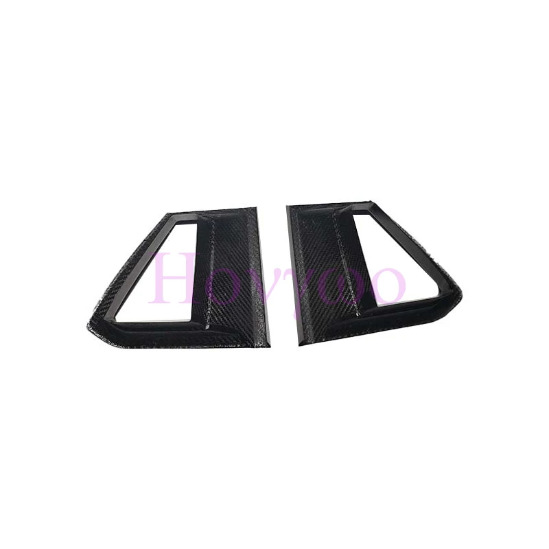 For Ford Mustang S650 Darkhorse 2024up Front Grille Side Frame Cover Dry Carbon Fiber Exterior Car Accessories view 4