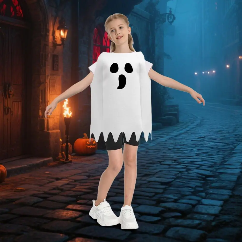 

Halloween Costumes for Role-playing Spooky Ghost Halloween Costume for Adults Kids Full-body Specter Suit for Stage Show Party
