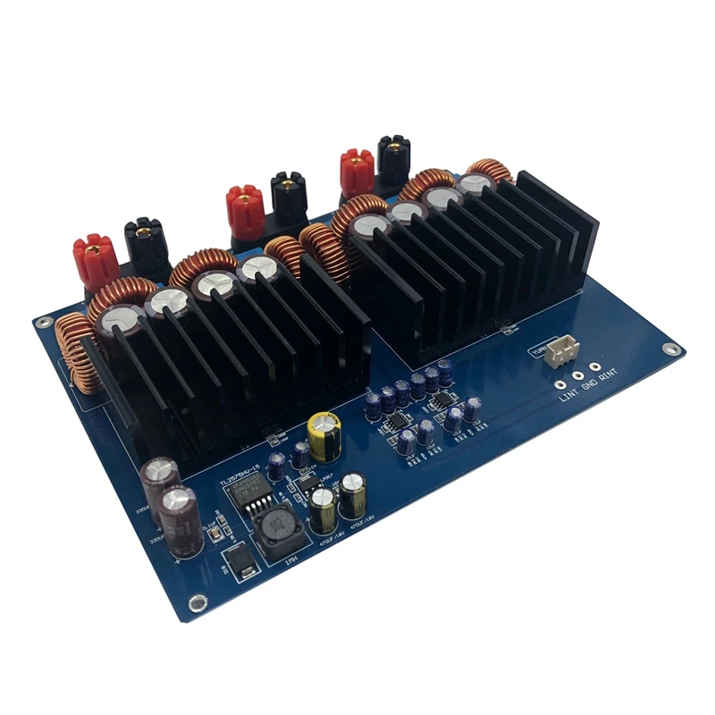 

TAS5630 2.0 Digital Power Amplifier Board 2X600W DC48V Class D High Power Audio Power Amplifier Board