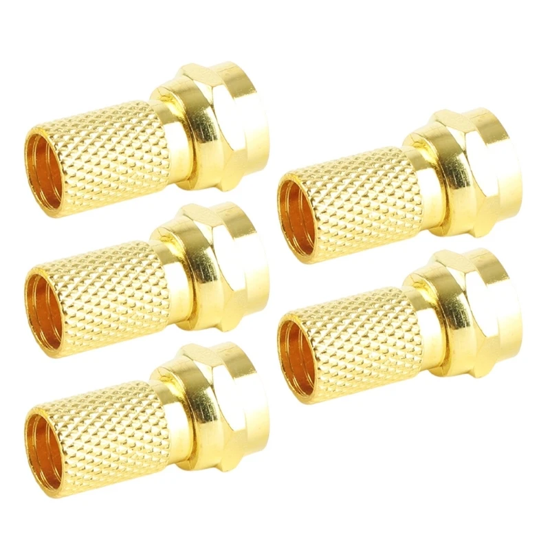 Conectores aperto próprio 75 ~ 5 F Connector INSTALAÇÃO FÁCIL IMPROMELHA para comunicação