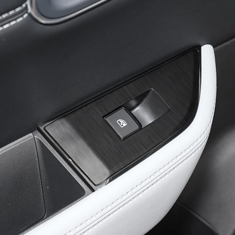 Per NISSAN ROUGE X-TRAIL T33 2021-2026 Auto Nero Carbonio Adesivo Interno Finestra di Sollevamento Pannello Decalcomania Porta Ingranaggi Pellicola Protettiva