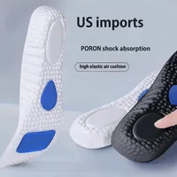 Orthopedic Insoles for Man Women Memory Foam Cushion Gel Insole Silicone Arch Support Pads Sport Shoe Pad Soft Running Insert