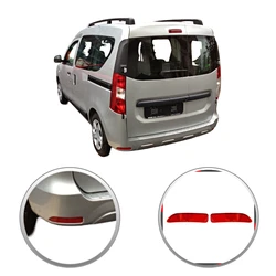 Rear Reflector for Dacia Dokker for Logan MCV for Lodgy Left Right Bumper Reflector Red Reflective Strips 8200751778 8200751779