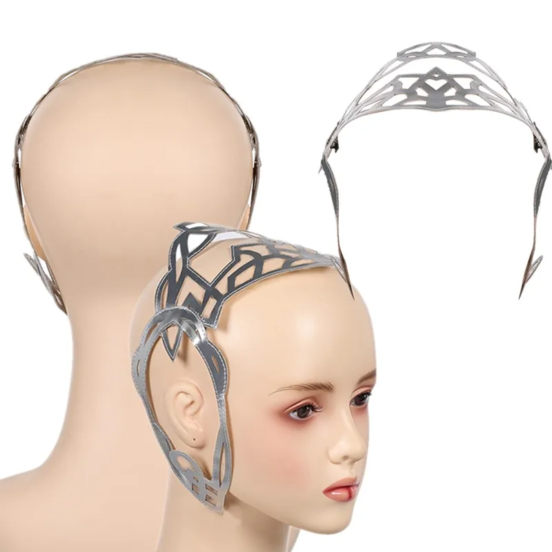 

Фэнтези Падме Косплей Амидала повязка на голову космическая битва головной убор для ролевых игр для взрослых женщин головные уборы аксессуары для костюмов на Хэллоуин