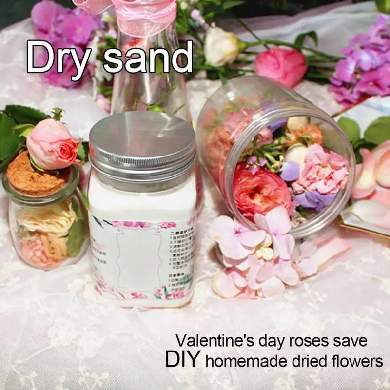 Flower Drying Silica Gel Reusable Desiccant Beads Silica Gel Desiccant Color Indicating Flower Drying Silica DIY  Desiccant