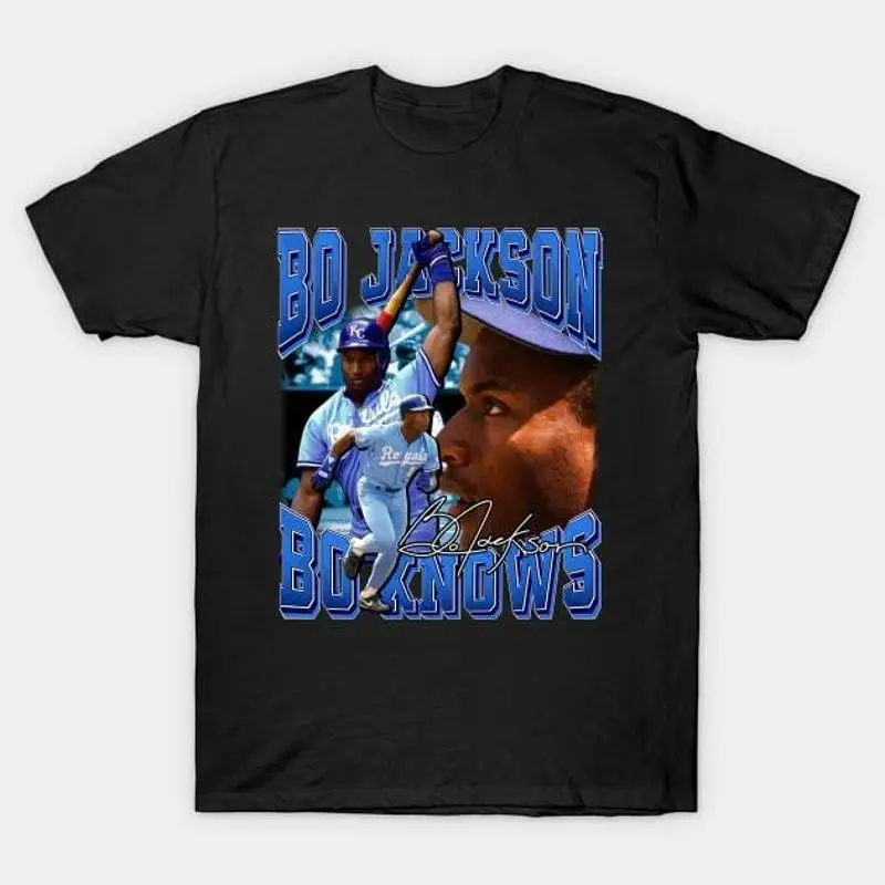 

Новая футболка с подписью Bo Jackson для фанатов S 5XL GS72