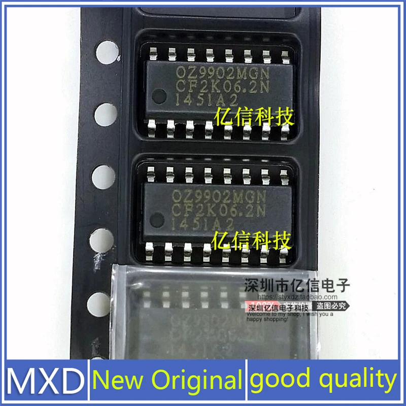 5Pcs/Lot New Original OZ9902MGN SOP16 Power Management IC Fast delivery