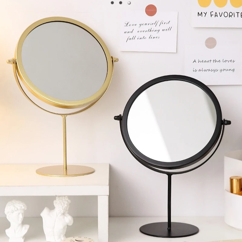 1 قطعة مرآة تزيين سطح المكتب على طراز Instagram عالية المظهر لسطح المكتب والمنزل ومرآة تزيين الطلاب على الطاولة #4