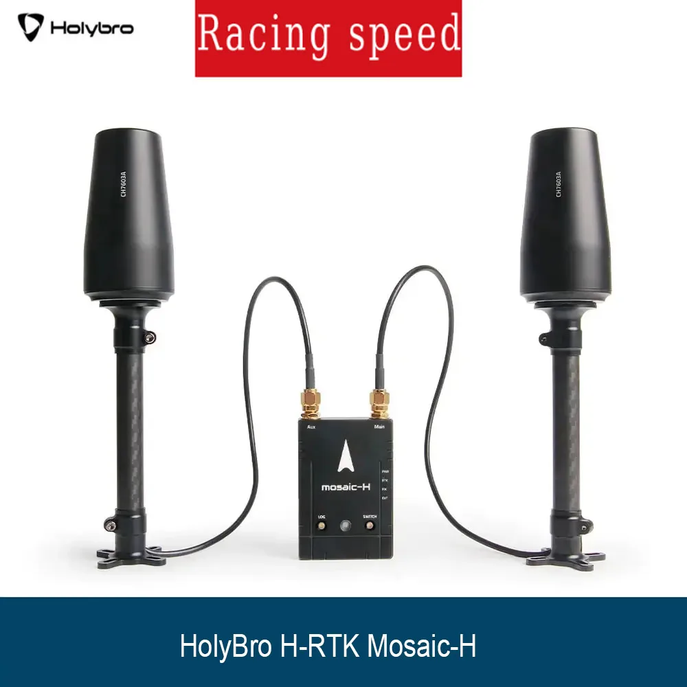 

Модуль GPS Holybro H-RTK mosaic-H (двухантенный, с определением направления) с магнитометром IST8310 для дронов/квадрокоптеров/мультикоптеров/радиоуправляемых самолетов