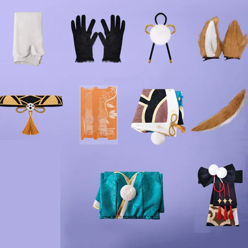 Pakaian cosplay Genshin Impact asli Tuhan cos pakaian cosplay Miss Hina pakaian game kimono pakaian wanita anime