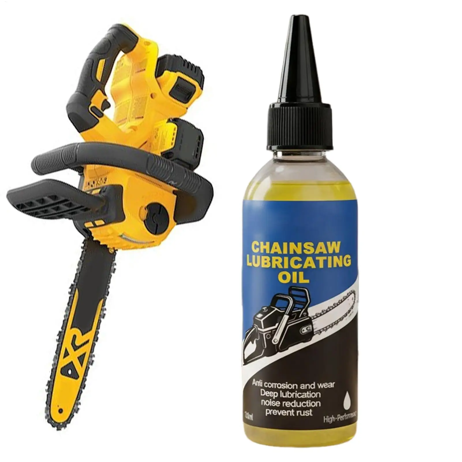 100ml Multi-Purpose Chainsaw Lubricant Oil Bike Chain Lubricant Rust-Proof Deep Penetrating Lubricant Hedge Trimmer ​Lubricant
