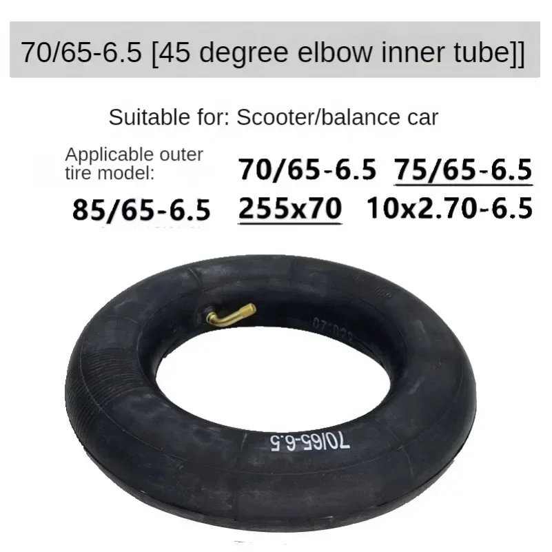 straight  0/45 degrees 70/65-6.5 Inner Tube Electric Balance Scooter Tyre For Xiaomi Ninebot Mini Pro Tire  Camera