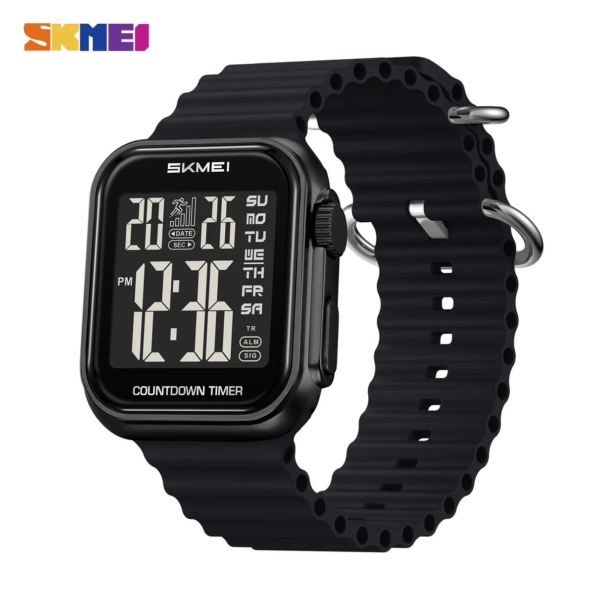 SKMEI Waterproof Clock Electronic Watches Business Military Watch Fashion Sports Digital Wristwatches For Men Women Reloj Hombre