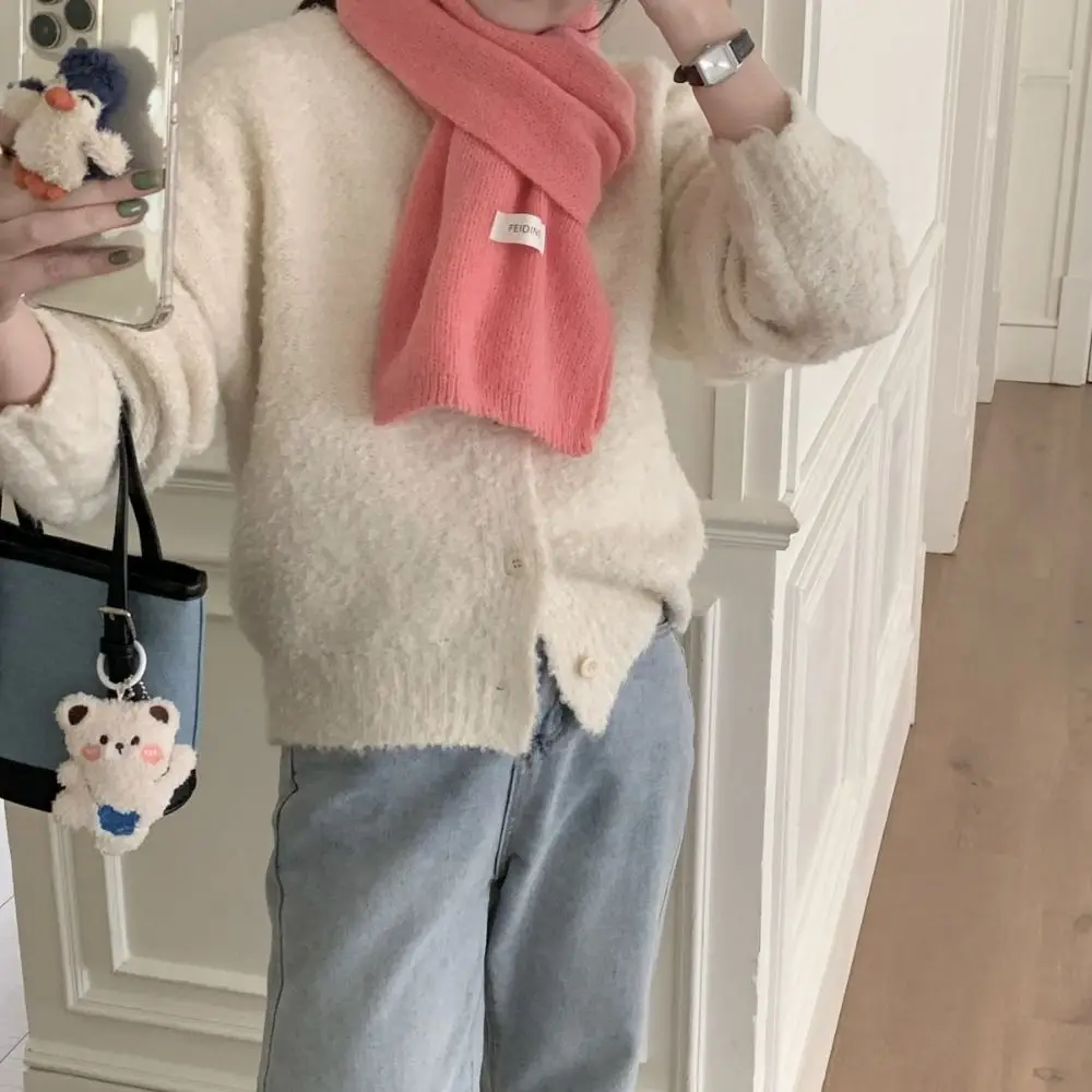 厚みのあるレターウールスカーフウールスカーフロングショールニットスカーフカシミヤショール韓国スタイルスカーフ冬カシミヤスカーフ男性