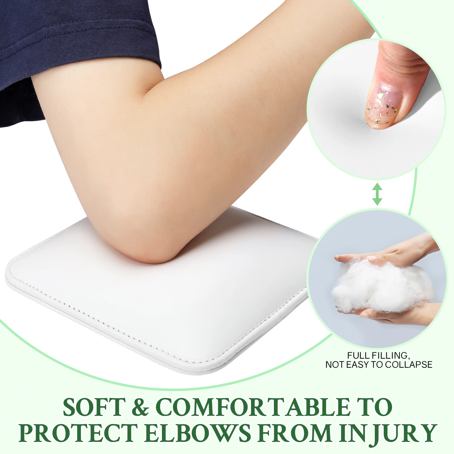 DianaBeauty Draagbare Manicure Handsteun Microfiber Leer Professioneel Elleboogkussen Antislip Nageltechnicus Nagelhandkussen