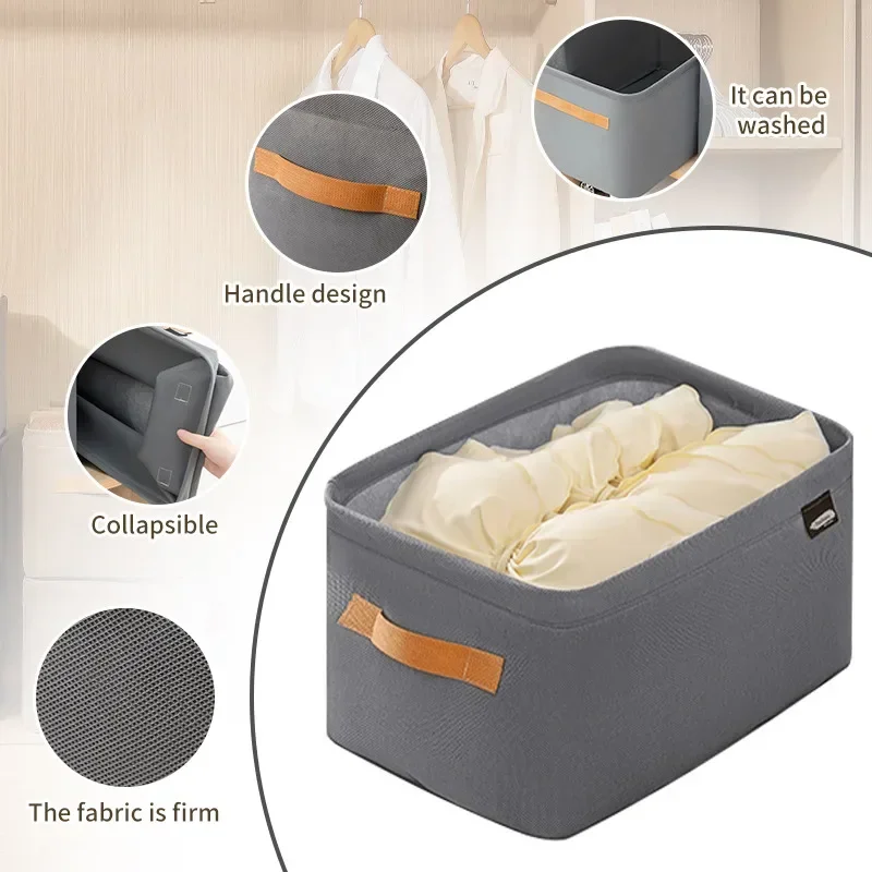 Verdicken Kleidung Organizer Hosen Pullover Lagerung Schränke Schubladen Organizer Jeans Lagerung Box Kleiderschrank Kleidung Lagerung Organisatoren – Detail 2