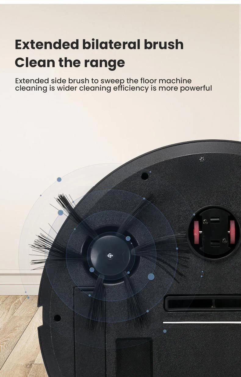 5-in-1 kabelloser intelligenter Roboter-Staubsauger, multifunktional, superleise, Staubsaugen, Wischen, Befeuchten für den Heimgebrauch, Haushaltsgeräte – Detail 13