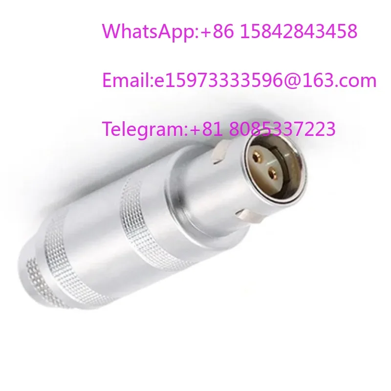 S Series Push Pull Circular Connector FFA.0S 1S 2S Plug Socket 2 3 4 5 6 Pin Self-latching Aviation Connector
