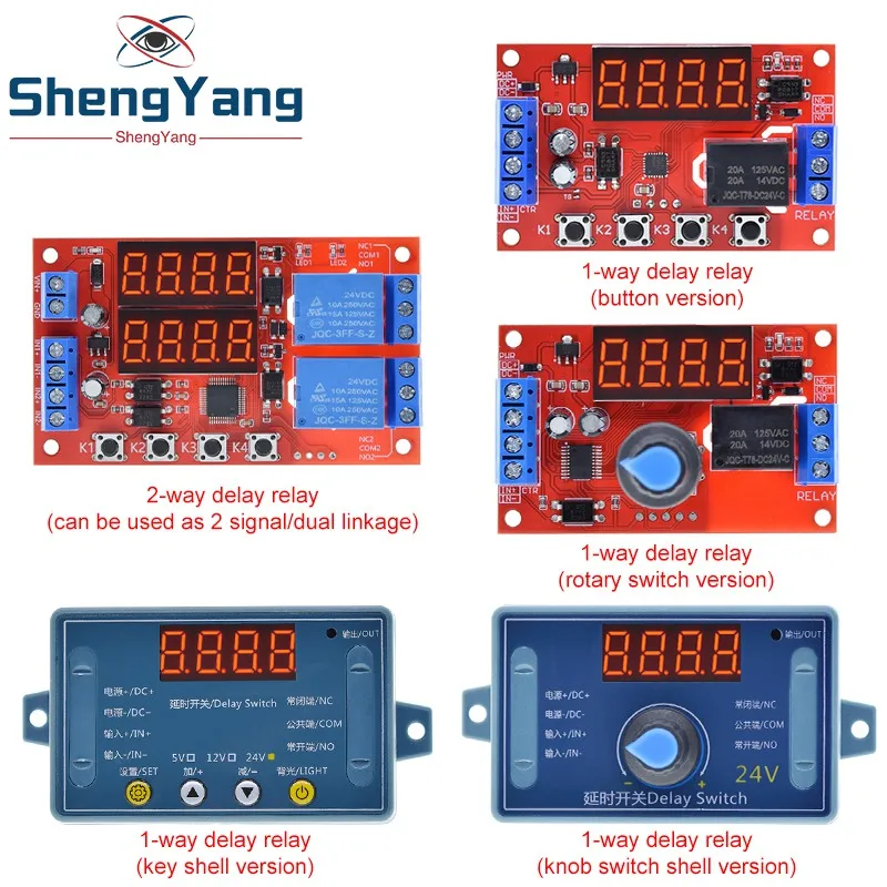 Tzt Dc 5V 12V 24V 1…