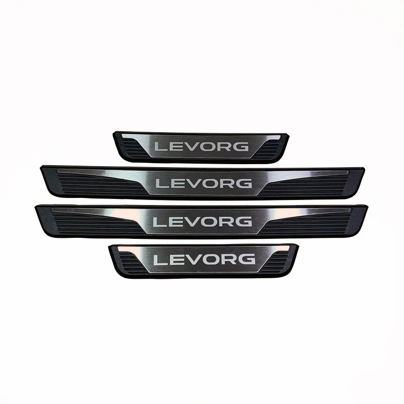 

Suitable for Subaru CROSSTREK/LEVORG/WRX exterior door sill strips, welcome pedal door sill decorative bright strips