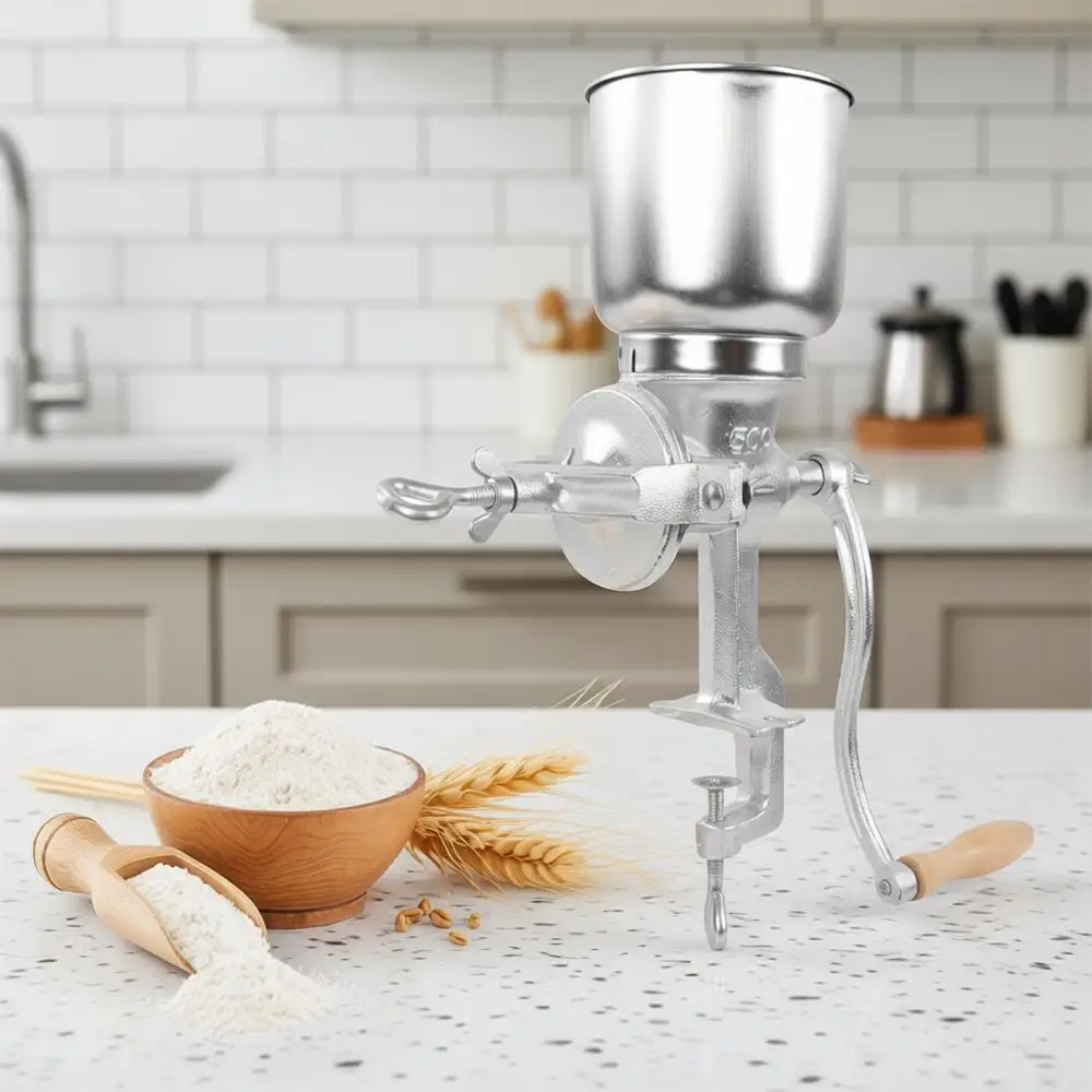 

Ручная мельница для зерна, овса, кукурузы, пшеницы, кофе, орехов и солода