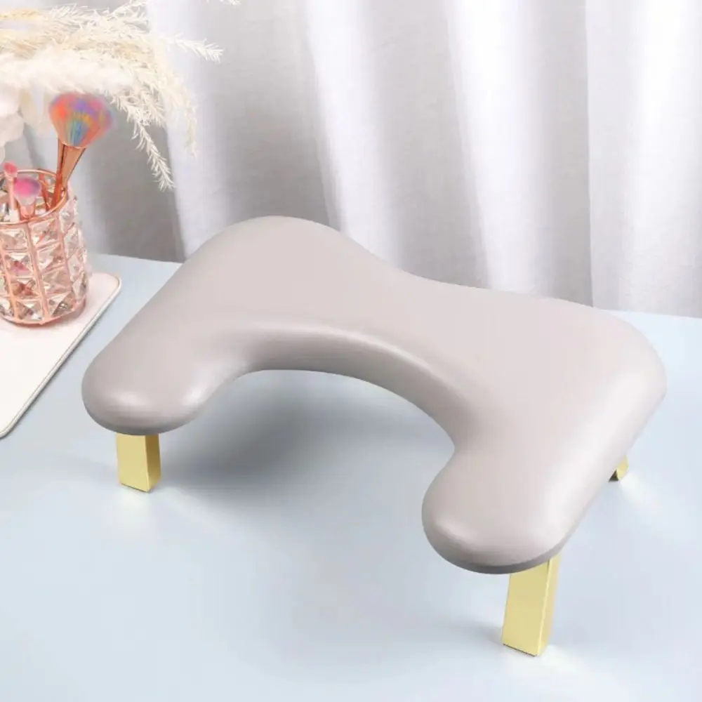 Oreiller de manucure en forme de U, Support de repose-bras ergonomique rotatif, hauteur réglable, Support de main pour Nail Art