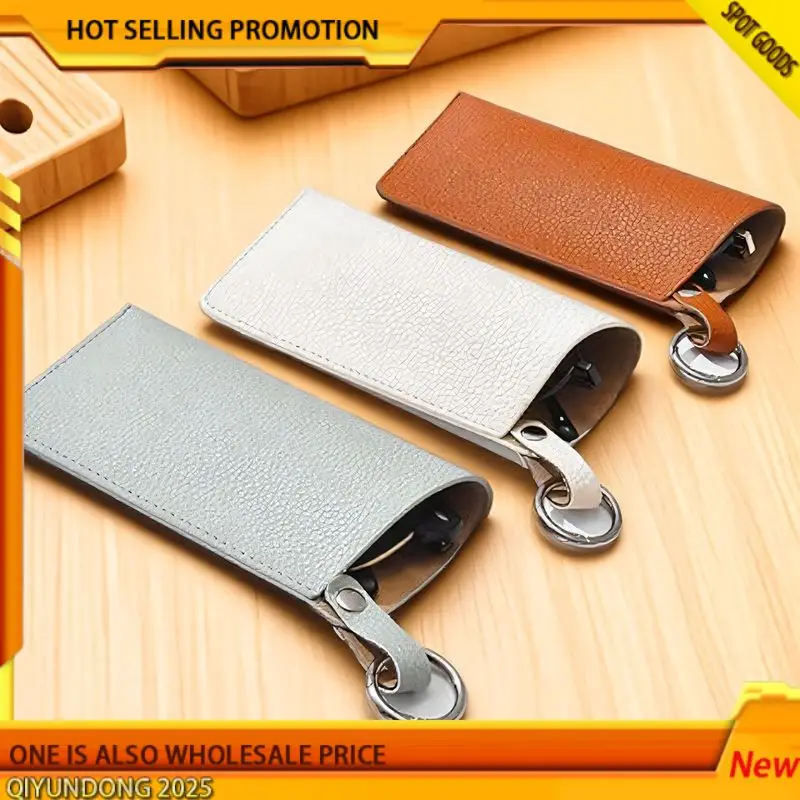 

Лидер продаж, толстая кожаная сумка для очков, устойчивая к царапинам сумка для хранения солнцезащитных очков, портативный пыленепроницаемый чехол для солнцезащитных очков