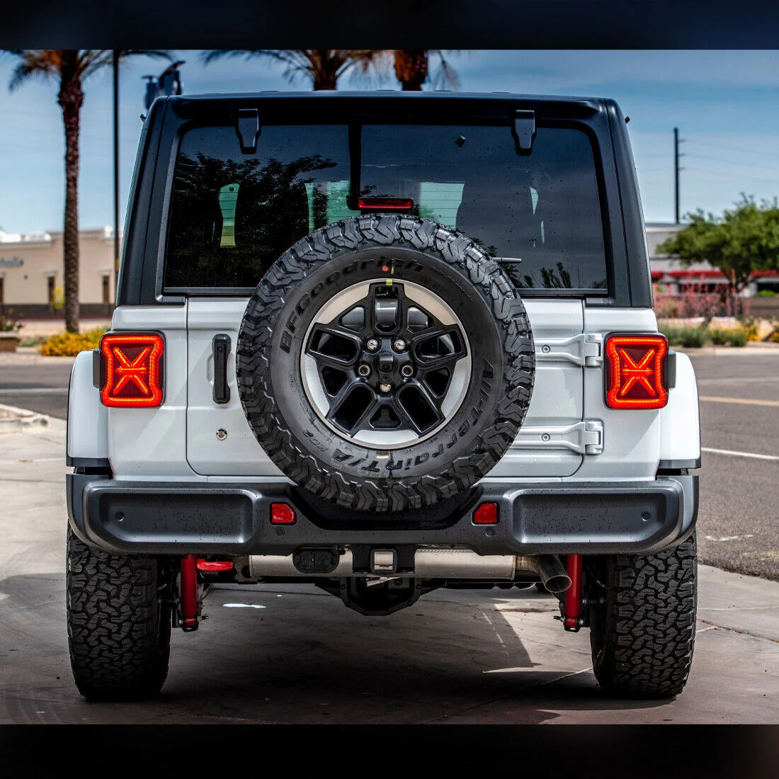 

LED Tail Light Tail Lamp Car Offroad 4x4 Auto Accessories For Jeep Wrangler JK 2007-2017