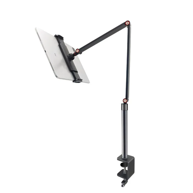 360 ° Adjustable Tablet Phone Stand Rotatable Long Arm Metal Holder for iPad iPhone Xiaomi Huawei Samsung 4-11 Inch New 2026