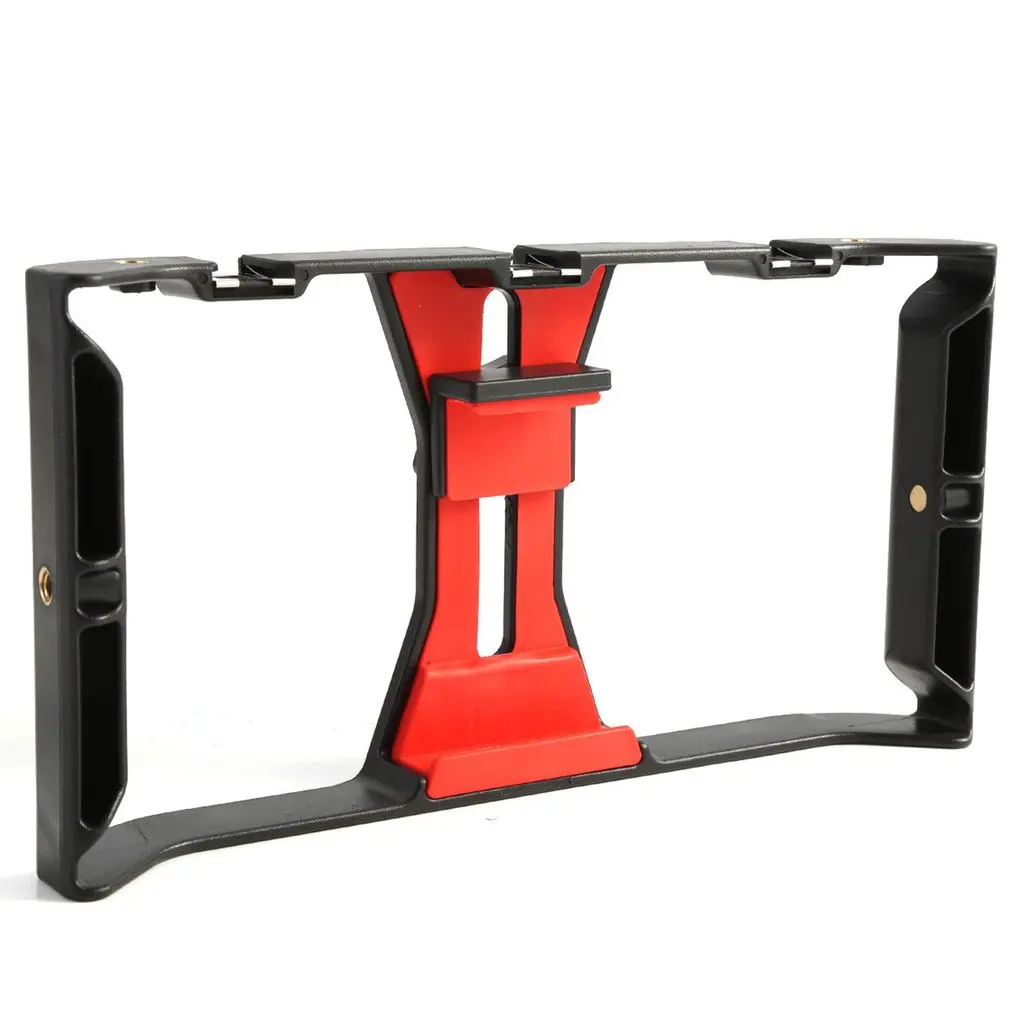 2023 New Video Camera Cage Stabilizer Film Making Rig For Smart Phone Video Rig Mobile Phone Hand Grip Bracket Holder Stabilizer
