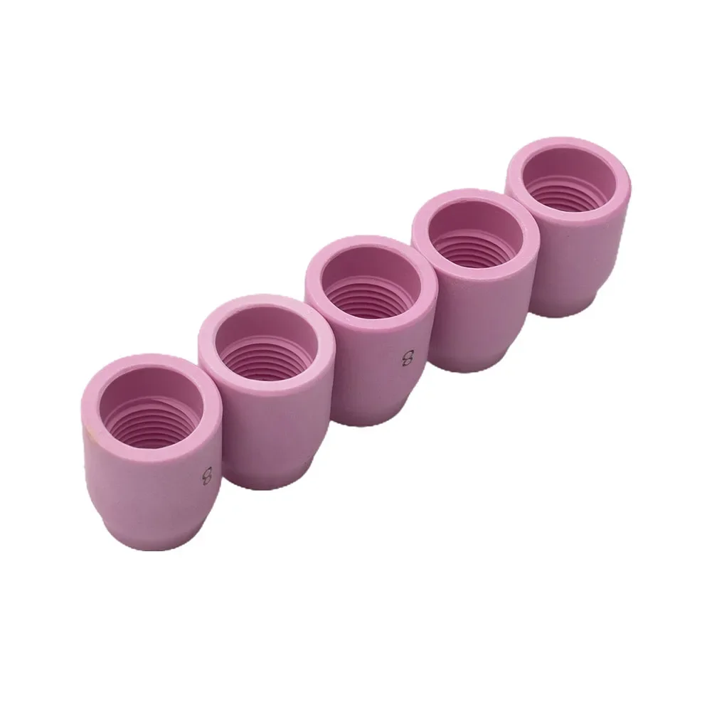 

Boost Welding Efficiency With 53N61S Ceramic Gas Lens Cups Pack Of 5 For WP 9/20/25/17/18/26 TIG Welding Torch