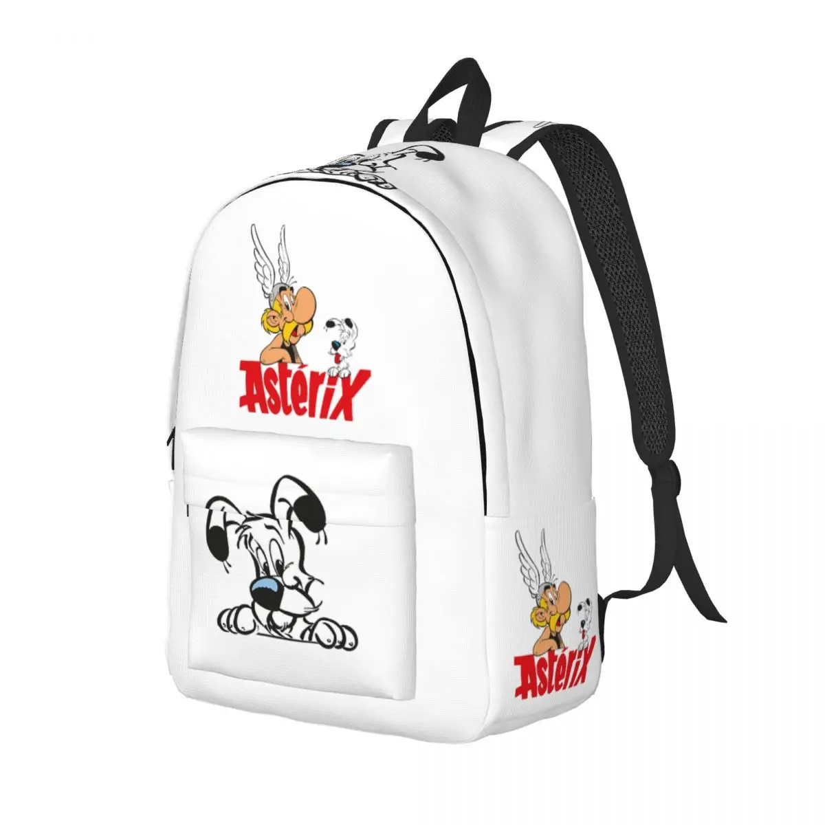 Dogmatix-mochila informal para hombre y mujer, bolso de hombro ligero para estudiantes, trabajo, Asterix y Obelix, Daypack, Universidad