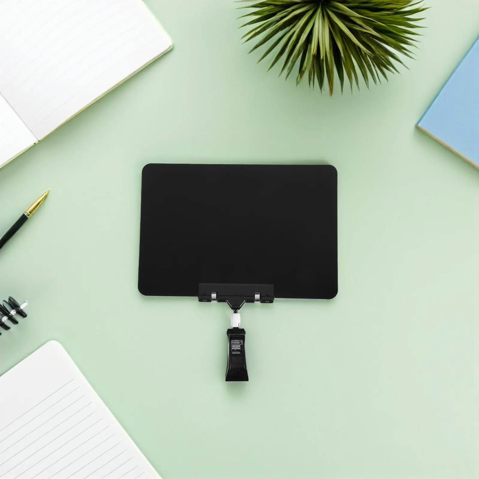 

10 комплектов пластиковых зажимов для табличек-досок, многоразовые мини-доски для ценников, формат А5, двусторонние поворотные зажимы для розничной торговли