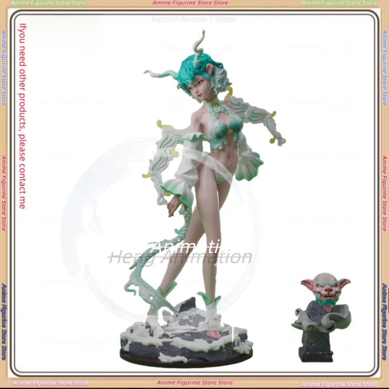 

Pre-sale: Mingyanbei MYNorth 'Mountains and Seas - White Zhe' White Resin Kit Figure Display Piece Collector's Item Gift