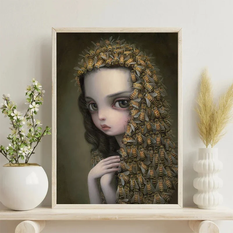Mark Ryden Classic Artwork Cute Childish Weird Poster Prints Fantasy Surrealism Canvas Painting Wall Picture for Room Home Decor view 3