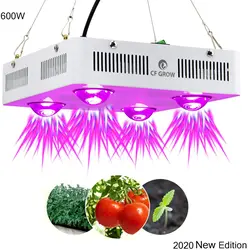 CF rosną 300W 600W COB oświetlenie LED do uprawy hydroponiczna roślina szklarniowa lampa do uprawy pełne spektrum wymienić UFO HID lampa do uprawy roślin