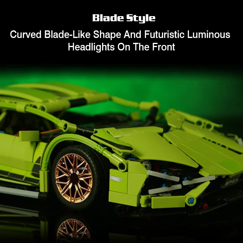 Technische bouwstenen Racewagen Statisch model of afstandsbediening Elektrische RC-autoversie Optioneel constructiespeelgoed voor jongens