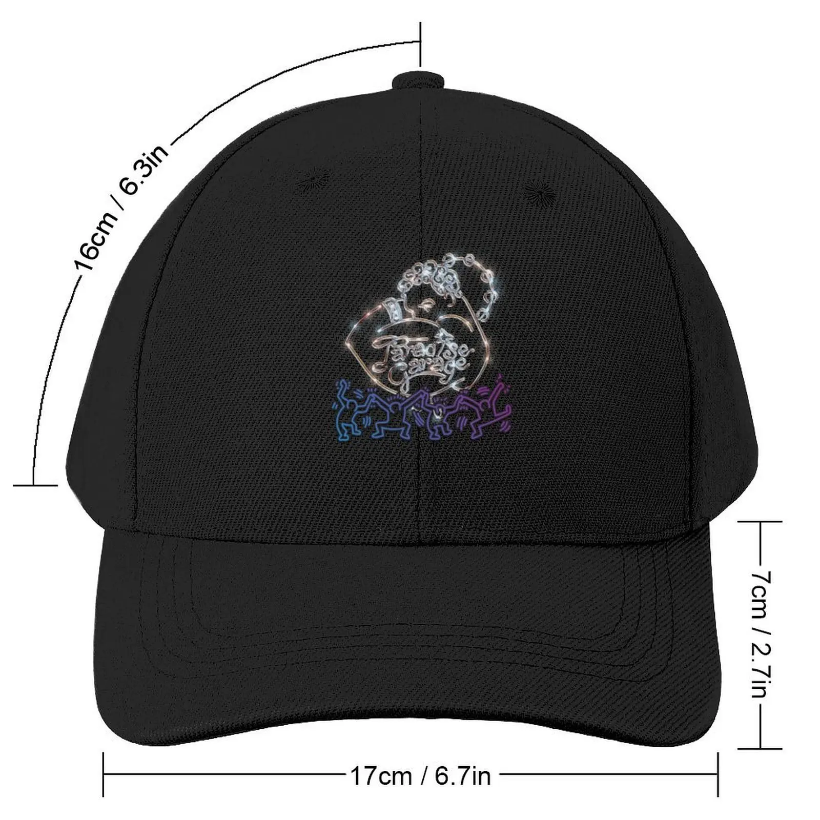 People love to dance (Paradise Garage CHROME Edition) Baseball Cap Fluffy Hat Horse Hat Hat Baseball Cap Caps For Men Women's