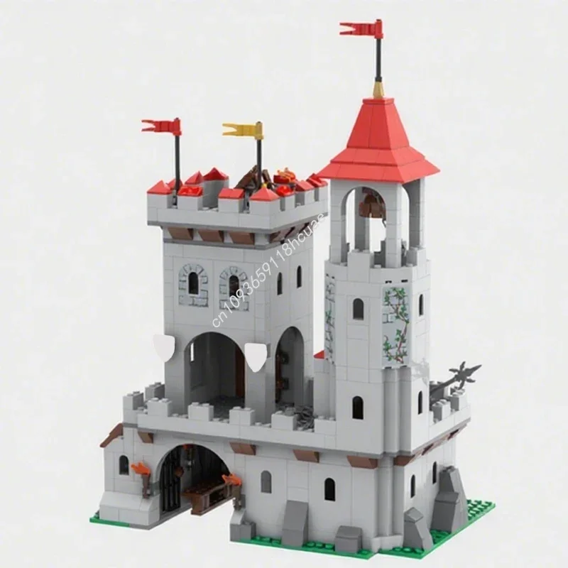 736pcs-moc-riverside-outpost-7946-castle-building-blocks-festival-gift-interactive-designed-for-parent-child-collaboration-diy