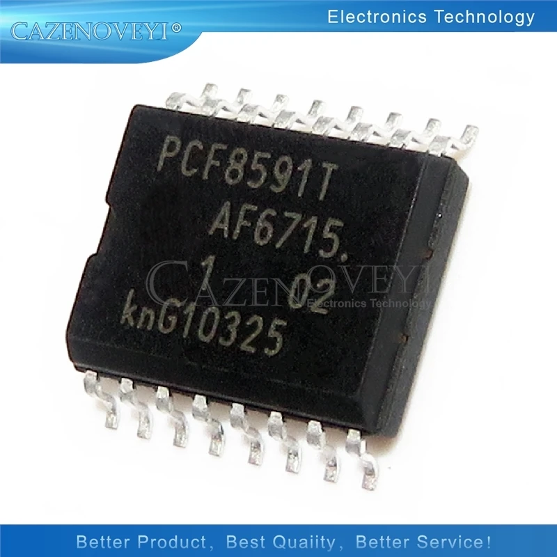 1pcs/lot PCF8591AT PCF8591T PCF8591 SOP-16 In Stock