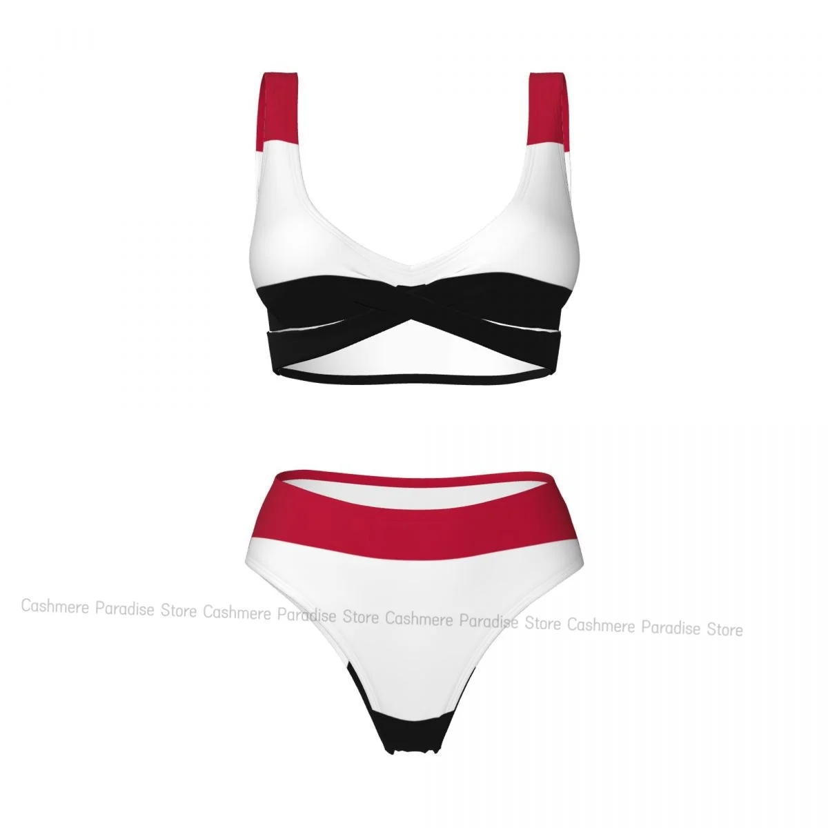 

The Push-Up Bikinis Sets Woman 2025 Yemen Flag Sexy Swimsuit Women
